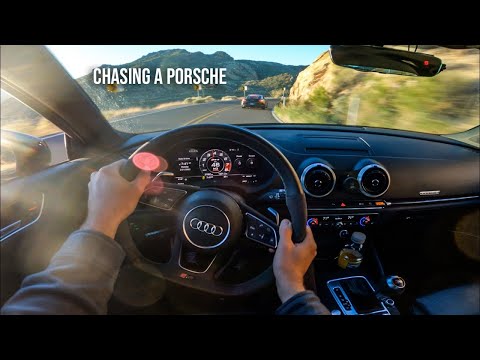 POV Canyon Drive w/ AWE SwitchPath Exhaust [Audi RS3]
