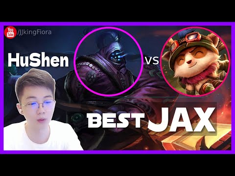 🔴 HuShen Jax vs Teemo  - Best Jax Guide