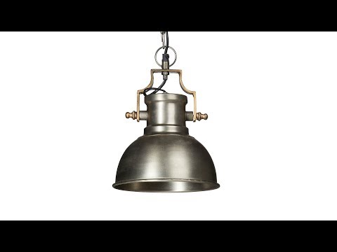 Hängeleuchte Industrie matt klein