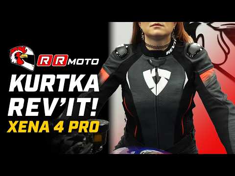 REVIT XENA 4 PRO _ damska kurtka skórzana AAA | Sport, ochrona i styl