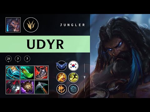 Udyr Jungle vs Diana - KR Diamond Patch 25.24
