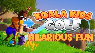 KOALA KIDS GOLF Is a Hilarious Golf/Party Game / #shorts