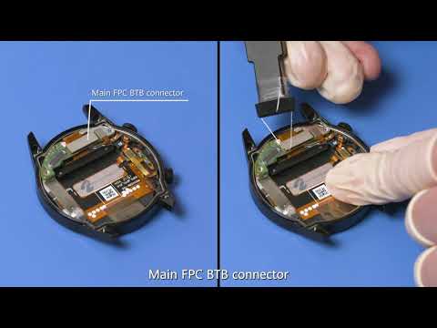 HUAWEI WATCH GT2 46 mm Latona Disassembly and Assembly Video Tutorial