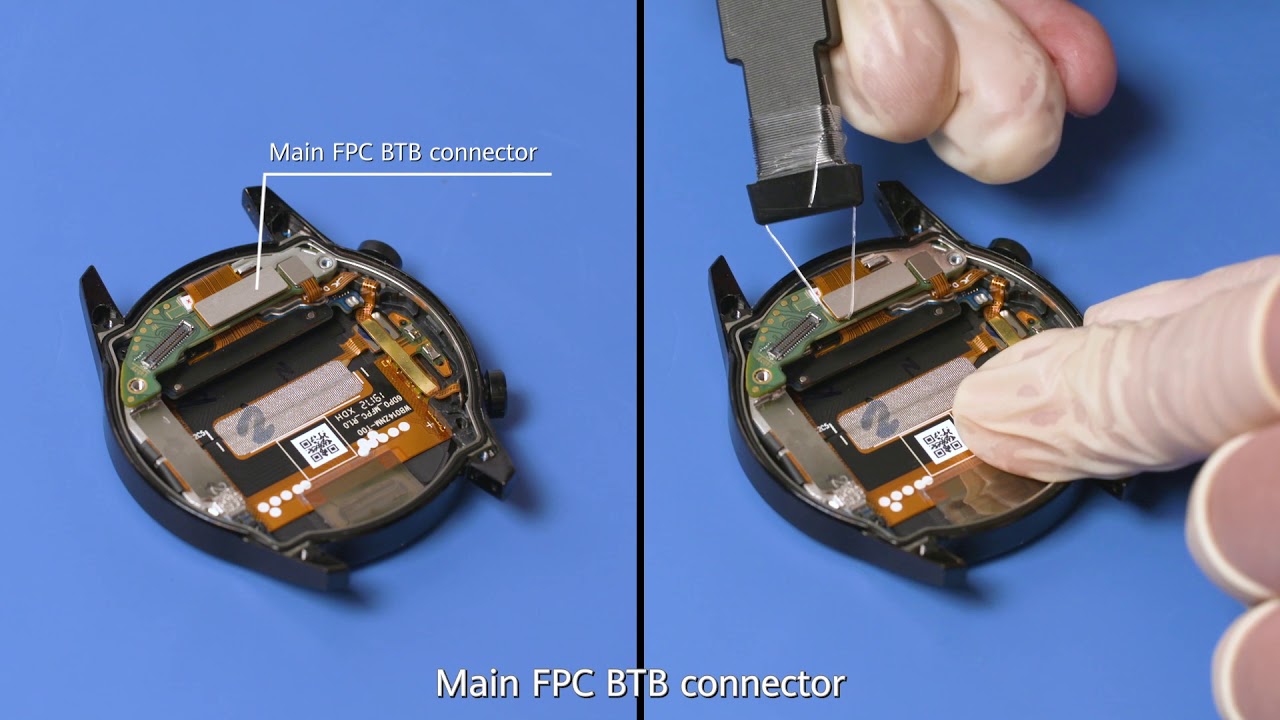 HUAWEI WATCH GT2 46 mm Latona Disassembly and Assembly Video Tutorial