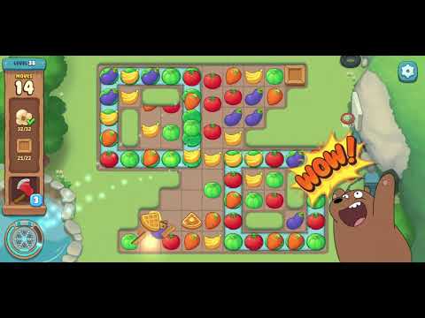 We Bare Bears Match3 Repairs Level 38 - No Boosters