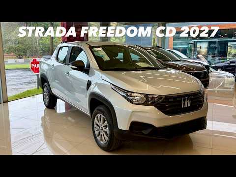 AVALIAÇÃO FIAT STRADA FREEDOM CD 2027 - VERSÃO MAIS VENDIDA DA STRADA EM DETALHES!!