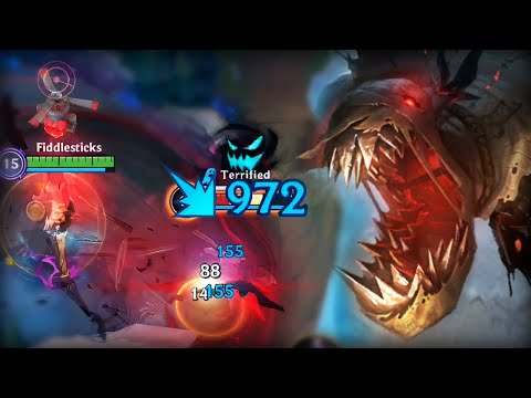 Fiddlesticks Gameplay - Build & Runes - Wild Rift Fiddlesticks Jungle