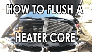 How to Flush a Heater Core | 2012 Dodge Avenger / Chrysler Products