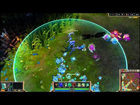 [HD] League of Legends Skin Spotlight Dark Candy Fiddlesticks Christmas Skin