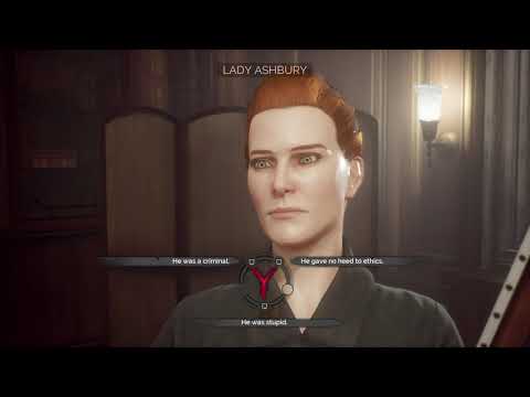 Vampyr - Antidote: Talk To Lady Ashbury: "Bad News" "It Was Your Blood Egar Used" Cutscene (2018)