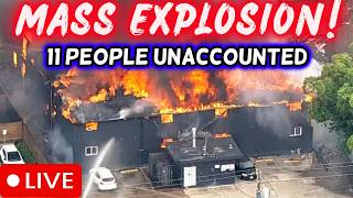 🔴 BREAKING: MASSIVE EXPLOSION Rocks Dallas Apartment Building — Huge Fire Engulfs Complex