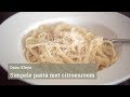 Onno Kleyn maakt simpele pasta met citroen roomsaus