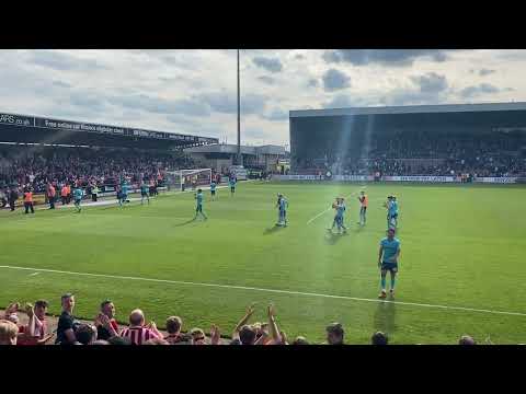 Northampton Town v Exeter City 1-1 30/04/22