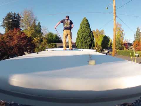 Rubber Roof Time Lapse