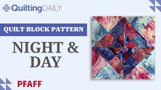 Free Quilt Block Pattern_Night & Day