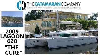 Walkthrough of a 2009 Lagoon 620 catamaran for sale "The Cure"