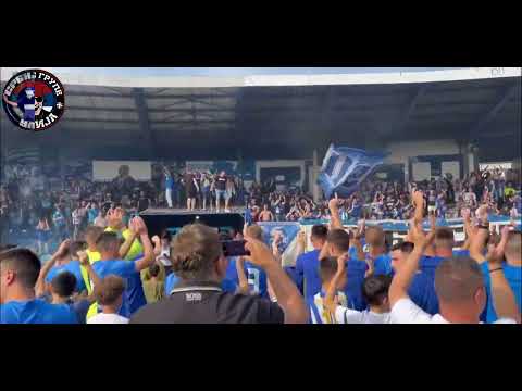 Plava Unija proslava titule|Himna Ofk Beograda (03.06.2023)