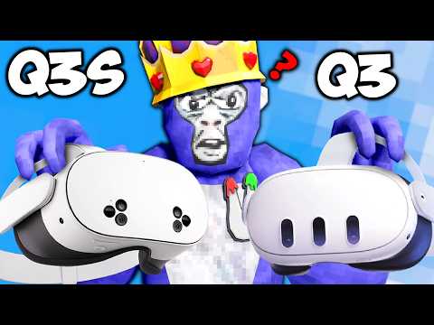 Gorilla-Tag auf dem Quest 3S VS. Quest 3