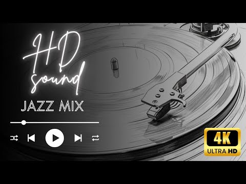 Vintage Jazz Sketches | Timeless Vinyl Mood (4K Ultra HD)