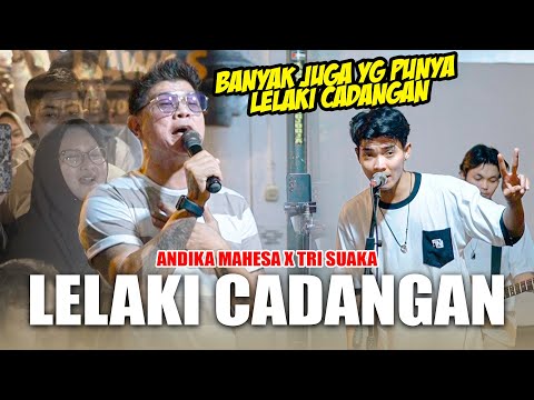 Nggak Cukup 1 pasangan aja!! Lelaki Cadangan - T2 (Live Ngamen) Andika Mahesa Ft. Tri Suaka