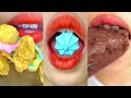 Asme CRUNCHY MERINGUE COOKIE CHOCO ICE CREAM CREAL UMAIBO SNACK Eating Sounds