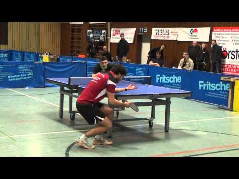 TT Regionalliga Effeltrich vs Regenstauf 20141129 11M Zaus vs Uwe Liebchen  3
