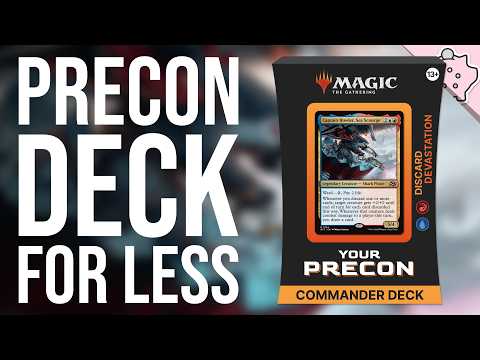 Make Your Own Precon Deck for Half The Price! | Discard Devastation