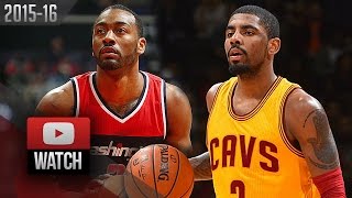 John Wall - Washington Wizards - Kyrie Irving - Cleveland Cavaliers