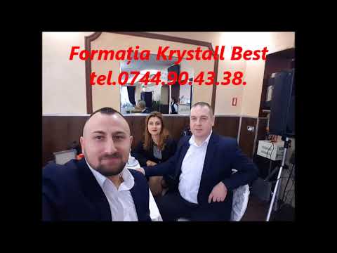 Muzica de petrecere-Formatia Krystall Best 2018 live hora joc  🎤 botez Delia Andreea .🎤