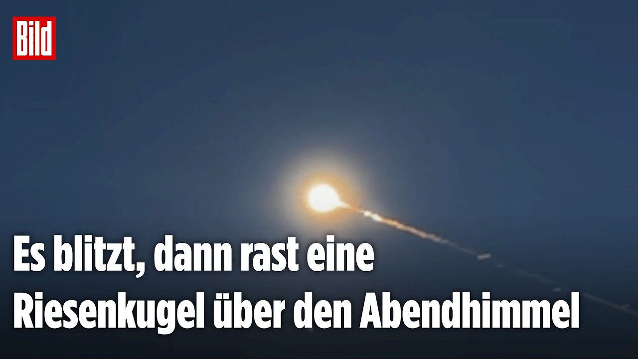 Meteoriten-Alarm in Rheinland-Pfalz: Feuerkugel beschädigt Häuser