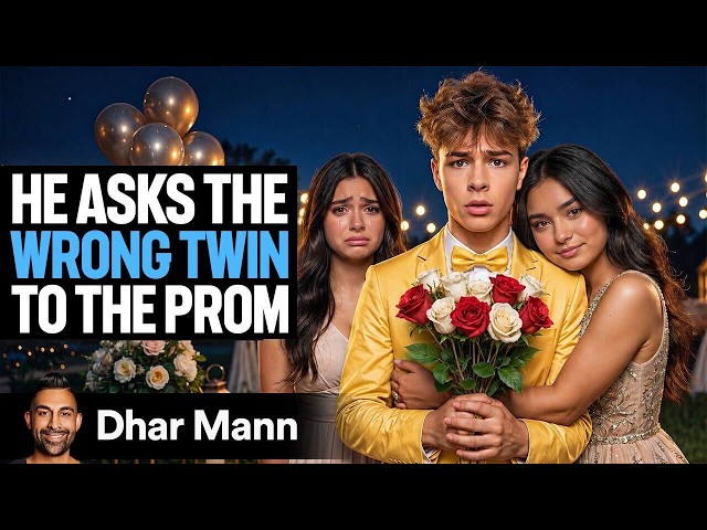 Guy Asks The WRONG TWIN To PROM Ft. Brooks Harvey | Dhar Mann Studios SDDEFAULT Thumbnail
