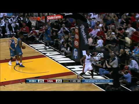 Dwyane Wade dunk on Nick Young vs Wizards 2.25.11 (HD)