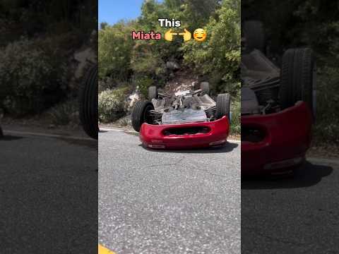Thumbnail for The Cutest car crash ever ❤️🩹☺️ #mazda #miata #jdm #cutest #carcrash by Mazda, Car