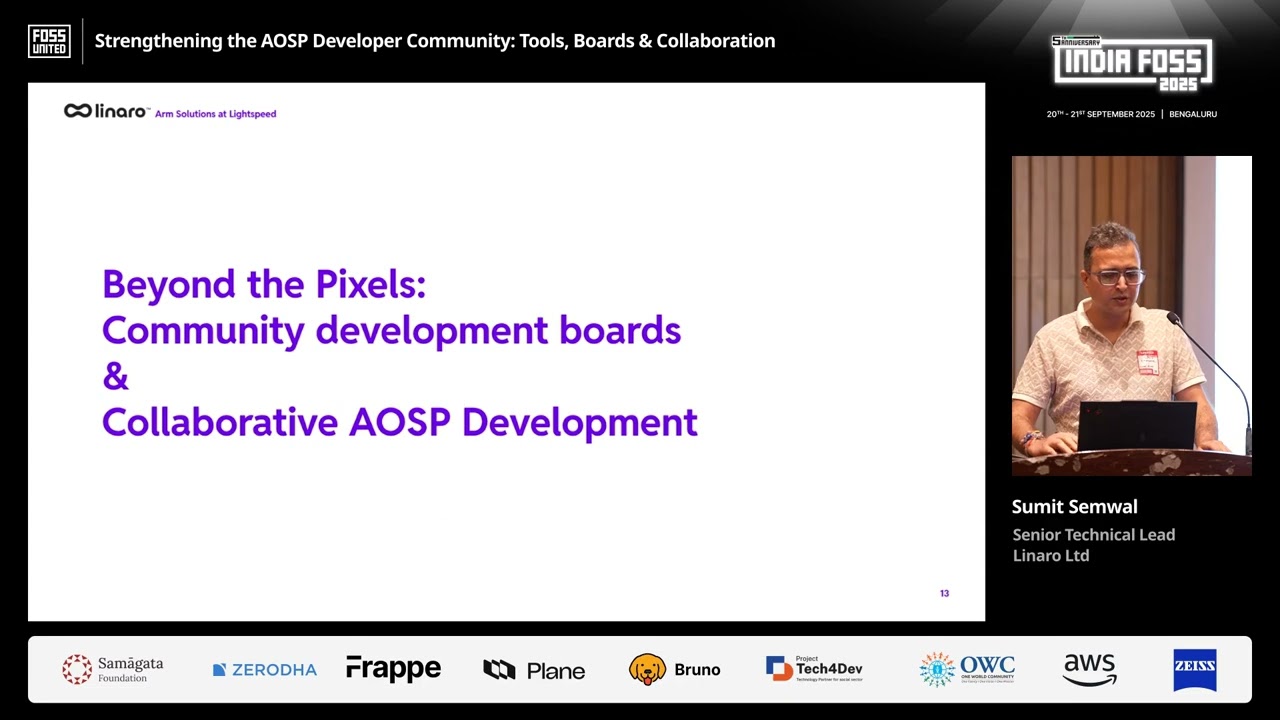Strengthening the AOSP Developer Community: Tools, Boards & Collaboration
