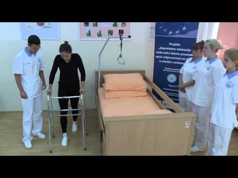 Hod pomoću hodalice