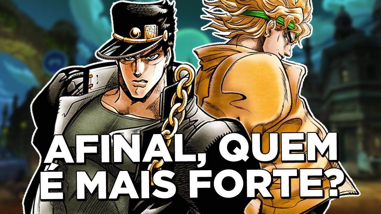 QUEM GANHA? Star Platinum X Za Warudo (The World) JoJoS Bizarre Adventure Part 3 Stardust Crusaders