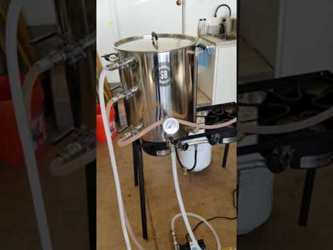 SPIKE 20 gallon kettles Red Ale brew