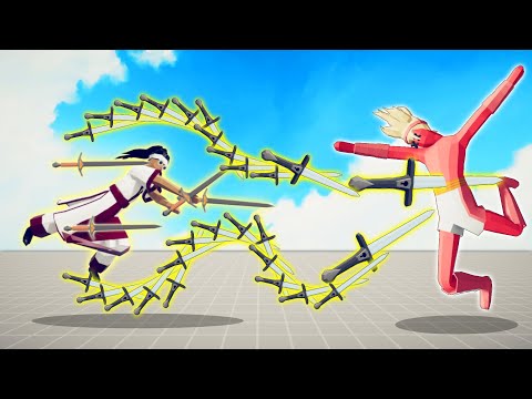 SUPER FAST SWORDCASTER vs EVERY UNITS | TABS - Totally Accurate Battle Simulator