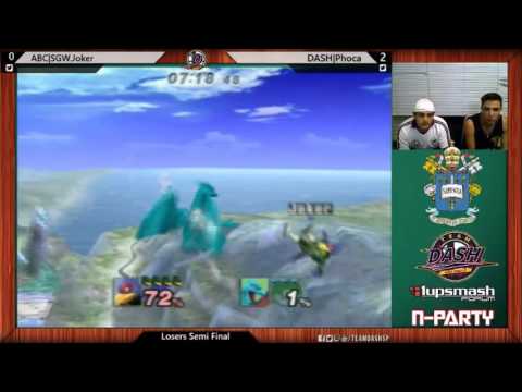 Smash PhD 3 PM 3.61 Losers Semi Final - ABC|SGW.Joker (Squirtle/Falco) vs DASH|Phoca (Charizard)
