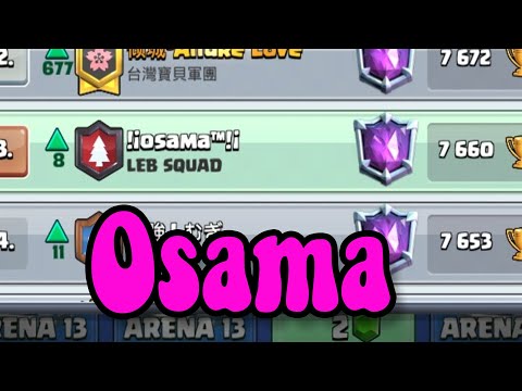 !¡osama™!¡  royal hogs royal recruits 🏆 7600 👈 Best  deck in clash Royale