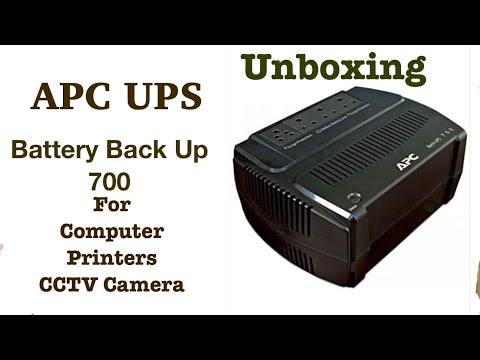 APC UPS Battery Back Up 700 Unboxing