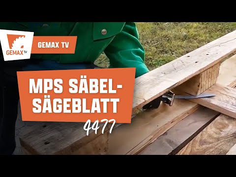 MPS Säbelsägeblatt 4477 für Palettenbau