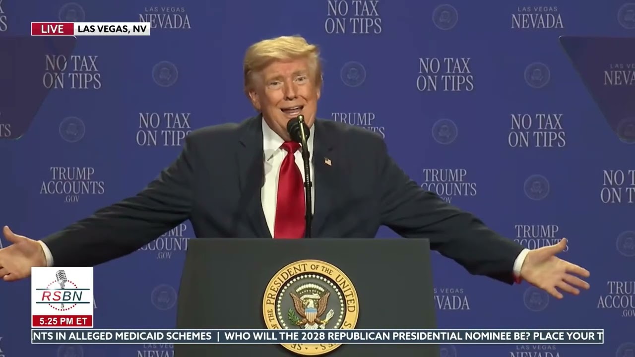 WATCH: President Trump Highlights His Record-Setting Economy Through Tariffs and More - 08/05/26