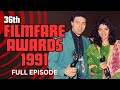 36th Filmfare Awards 1991 FULL EPISODE With Madhuri Dixit Sunny Deol More