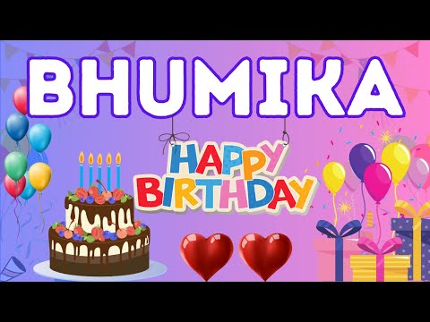 Happy Birthday Bhumika, Birthday of Bhumika, Best Birthday Wishes