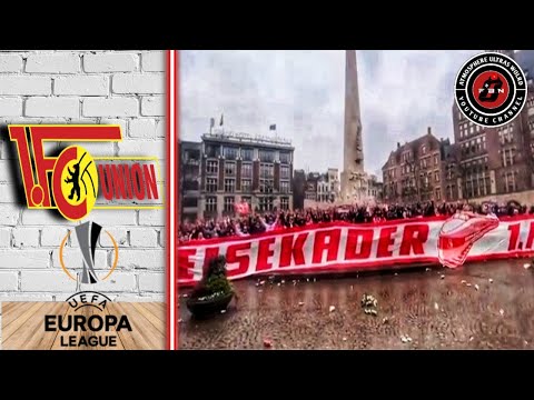 🔴⚪ ULTRAS UNION BERLIN In Amsterdam Before the game Against AJAX AMSTERDAM