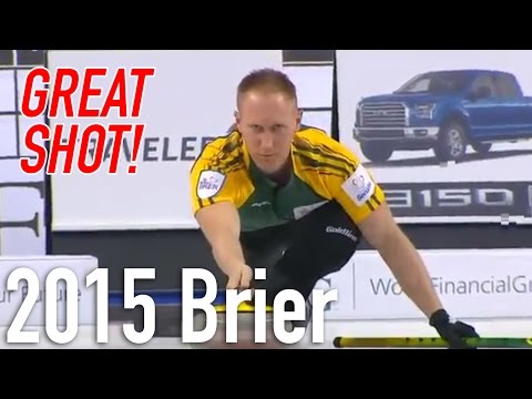Brad Jacobs (NO) double raise for two - 2015 Tim Hortons Brier Final vs. Simmons (CAN)