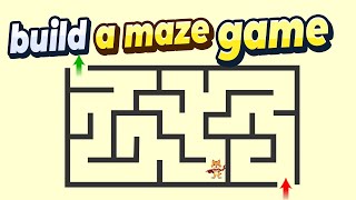 🧱 Scratch Maze Game Project for beginners | How to make an easy Game Development for Kids in 15 min