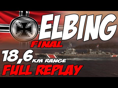 NEW T10 german "SUPER DD" [Cruiser] ELBING || World of Warships