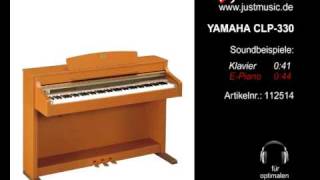 Video thumbnail for Yamaha CLP-330 Digitalpiano played by JustMusic FlagShipStore
